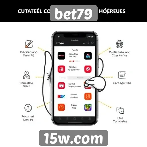 Experiência do usuário no bet79 em dispositivos móveis