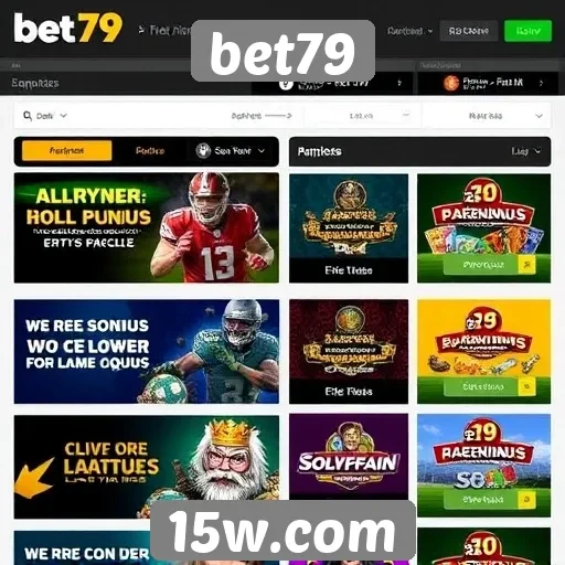 Promoções e bônus disponíveis no site Bet79
