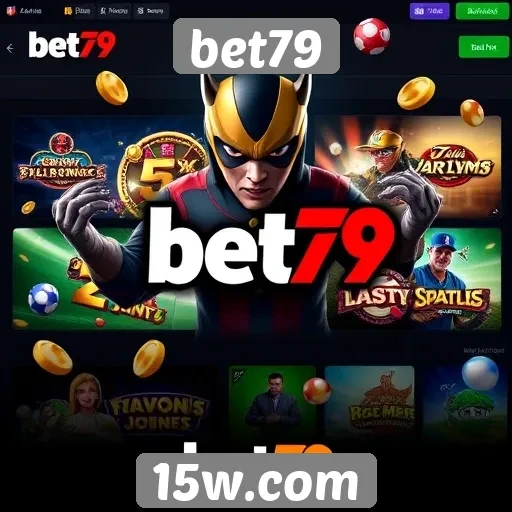 Variedade de jogos disponíveis no bet79